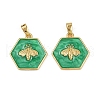 Brass Pendants KK-C093-04G-1