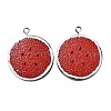 18Pcs 5 Colors Resin Pendants RESI-LS0001-09P-3