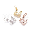 Brass Charms ZIRC-L070-94-1