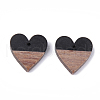 Resin & Walnut Wood Pendants RESI-S358-13-2
