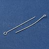 Brass Eye Pins KK-H502-02G-S-2