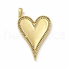 Brass Micro Pave Cubic Zirconia Pendants KK-P224-02G-04-2