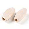Unfinished Wood Beads WOOD-S650-85-01-LF-2