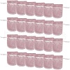 FIBLOOM 24Pcs Velvet Storage Bags ABAG-FI0001-01C-1