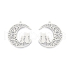 Non-Tarnish 201 Stainless Steel Pendants STAS-N098-093P-1