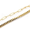 Chain Necklaces NJEW-JN03229-02-2