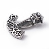 316 Surgical Stainless Steel Pendants STAS-G186-32AS-3