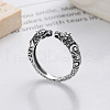 Dragon 925 Sterling Silver Adjustable Cuff Rings FS-WGB89B1-01-1