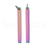 Ion Plating(IP) 304 Stainless Steel Pendants STAS-I311-14E-RC-1