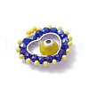 Glass Beads Pendants PALLOY-MZ00654-05-3