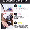 Chalkboard Sticker Labels X-DIY-WH0143-73-5