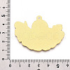 Rack Plating Alloy Enamel Big Pendants ENAM-N056-395D-G-3