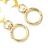 Brass Triple Moon Link Bag Extender Chains FIND-JF00147-02-4