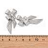 304 Stainless Steel Pendant Rhinestone Settings STAS-A117-04P-3