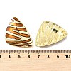 Alloy Enamel Stud Earrings EJEW-V010-01G-02-3