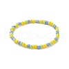 Glass Seed Beads Beaded Bracelets BJEW-JB09071-2