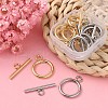 10 Sets 2 Styles 304 Stainless Steel Toggle Clasps STAS-YW0001-64-5