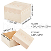 Wooden Box Storage for Handmade Soap WOOD-WH0103-40-2