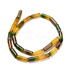 Dyed Natural Agate Beads Strands G-G203-01C-3
