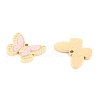 Ion Plating(IP) 304 Stainless Steel Charms STAS-O007-01G-2