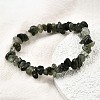 Natural Rutilated Quartz Beads Stretch Bracelets for Men Women BJEW-C105-01A-3