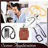 Polyester & Golden Alloy Mobile Straps FIND-WH20004-52C-5