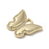 Brass Micro Pave Cubic Zirconia Pendants KK-E092-33G-04-2