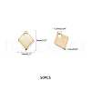 Unicraftale 304 Stainless Steel Charms STAS-UN0003-43G-3