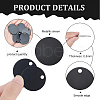 BENECREAT 20Pcs Aluminum Blank Metal Tag FIND-BC0001-87-3