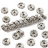 Brass Rhinestone Spacer Beads RB-A014-Z5mm-01P-1
