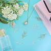 CHGCRAFT 8Pcs 2 Colors Brass Branch Pendants KK-CA0002-77-6