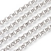 Tarnish Resistant 304 Stainless Steel Rolo Chains CHS-L017-18F-1