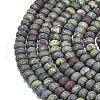 Natural Dragon Blood Beads Strands G-P575-A14-6x4mm-3