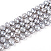 Natural Cultured Freshwater Pearl Beads Strands PEAR-N014-06H-5