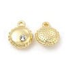 Alloy Rhinestone Pendants FIND-B016-03G-1