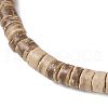 Sea Turtles and Starfish Coconut Beads Bracelets BJEW-JB11882-02-5