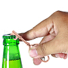 CHGCRAFT DIY Heart Skeleton Beer Bottle Opener Keychain Making Kit DIY-CA0005-03-7