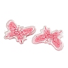 Transparent Printed Acrylic Pendants TACR-P005-02A-2