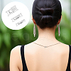 SUPERFINDINGS 24Sets 3 Styles Eco-Friendly Brass Watch Band Clasps KK-FH0007-27-7