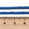 Electroplate Non-magnetic Synthetic Hematite Beads Strands G-I175-09H-3