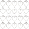 SUNNYCLUE 100Pcs Tibetan Style Alloy Charms FIND-SC0012-39S-1
