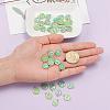 2 Sets 2 Styles Golden Plated Alloy Enamel Charms ENAM-YW0001-28D-4