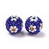 Polymer Clay Rhinestone Beads RB-L029-03D-2