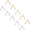 Unicraftale PVD Vacuum Plating 304 Stainless Steel Chandelier Components Links STAS-UN0010-45B-1