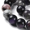 Natural Charoite Beads Strands G-E557-01-12mm-01-3