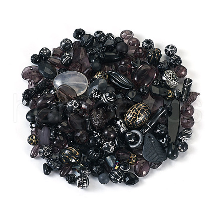  100G Transparent/Opaque Acrylic Beads MACR-TA0001-50F-1
