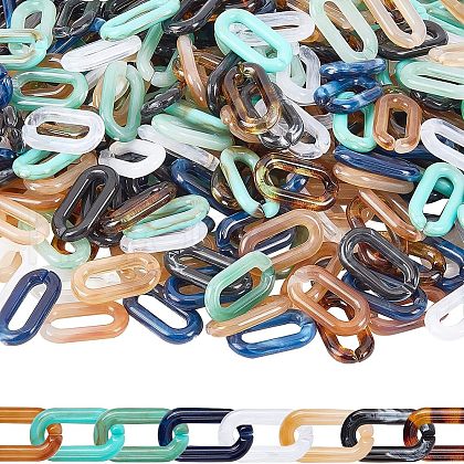 SUPERFINDINGS Acrylic Linking Rings OACR-FH0001-006-1