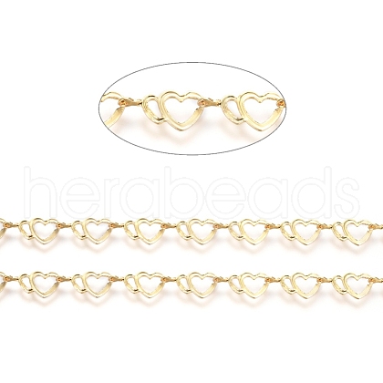 Brass Handmade Link Chains CHC-G006-06G-1