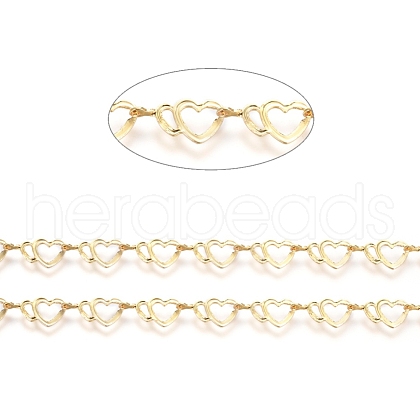 Brass Handmade Link Chains CHC-G006-06G-1