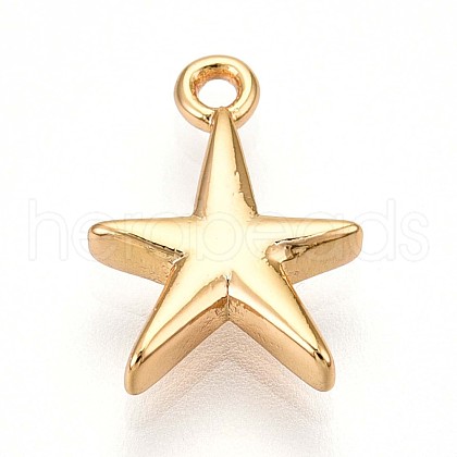 Brass Pendants KK-T075-33G-1